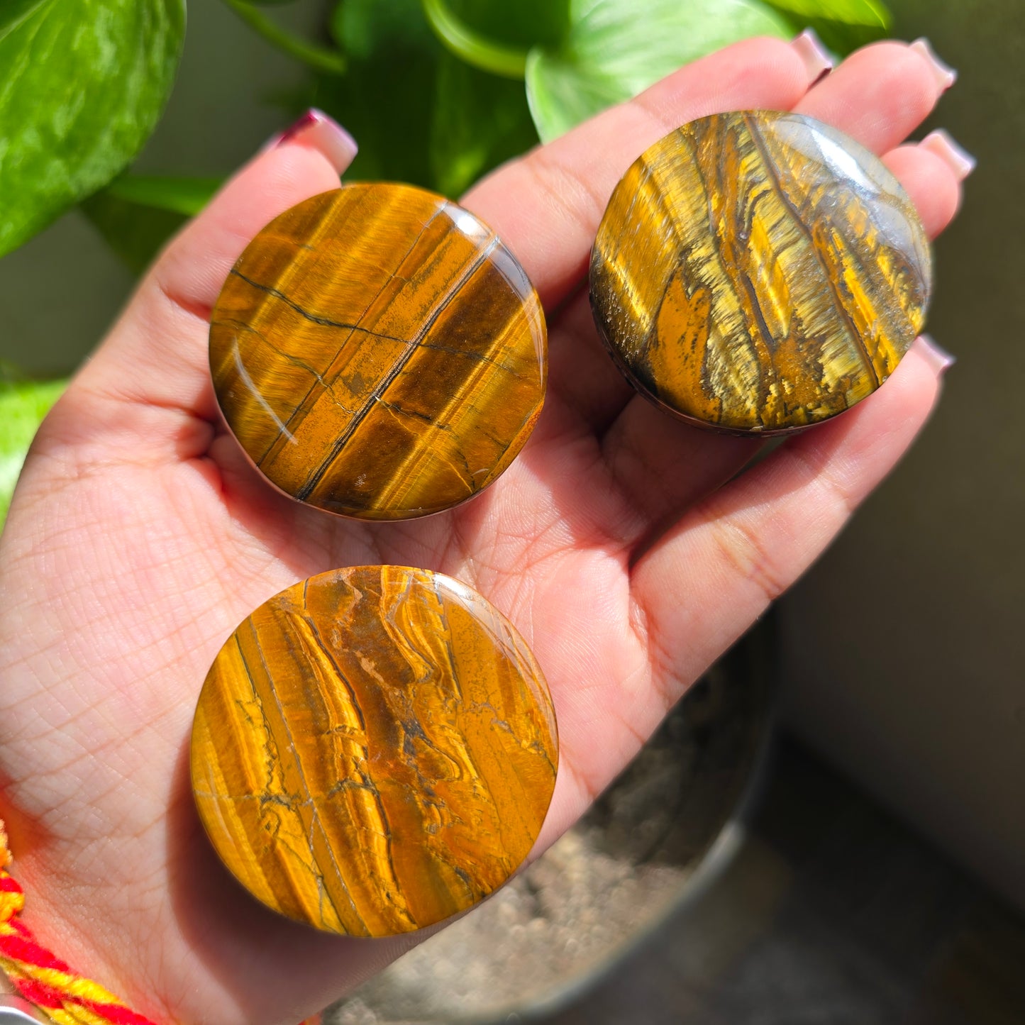 Tiger's Eye Phone Grip