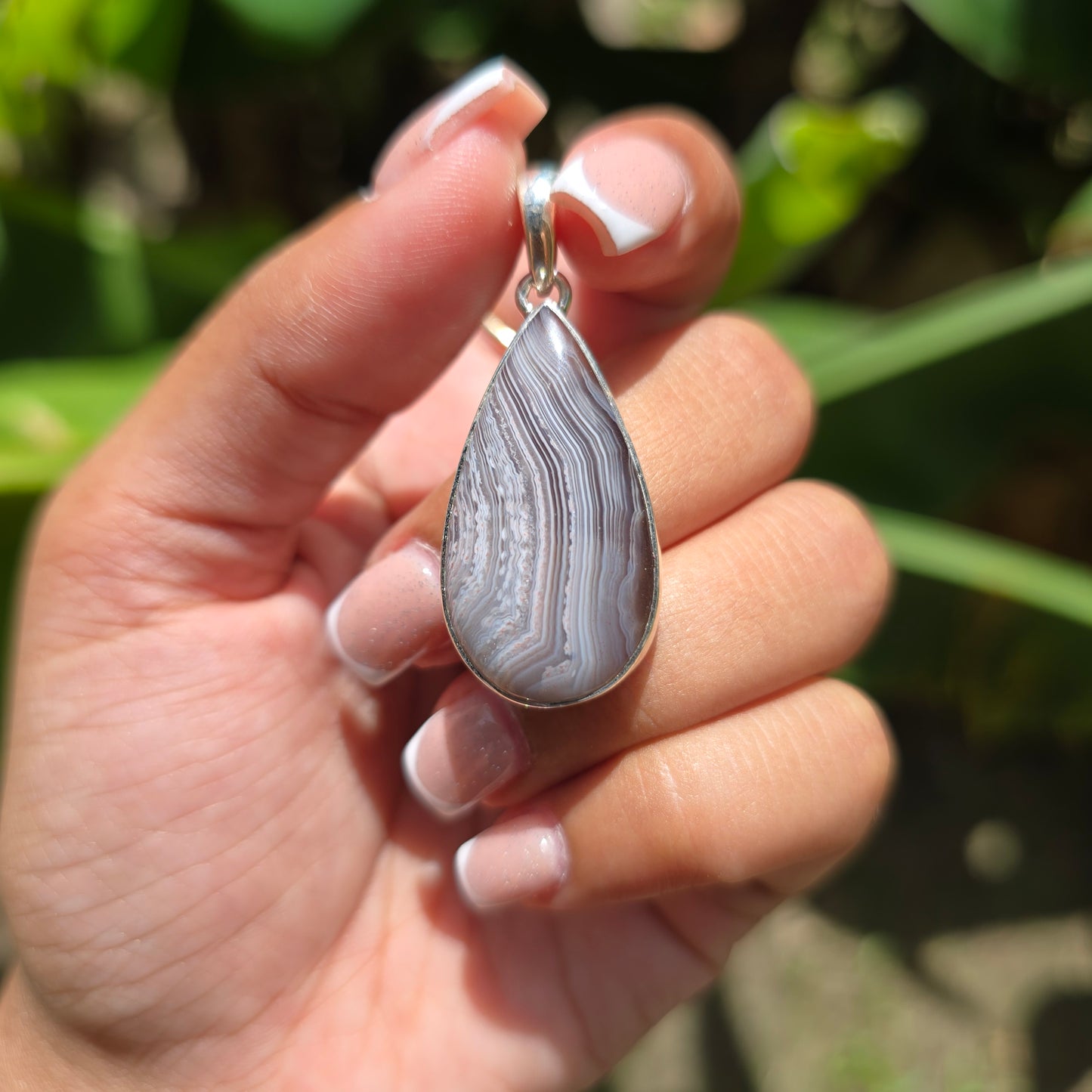 Botswana Agate Pendant