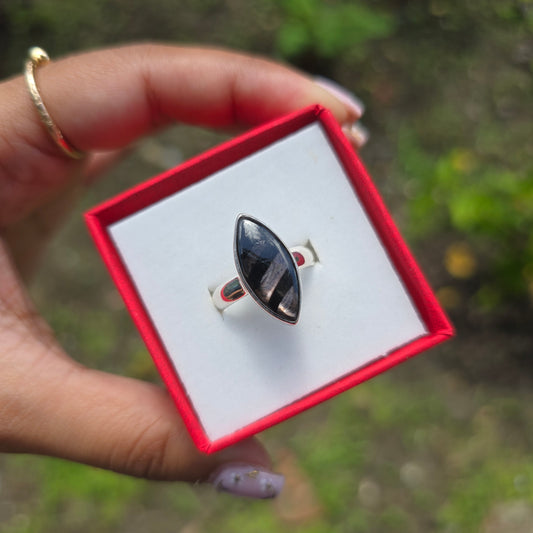 Hypersthene Ring - Size 7