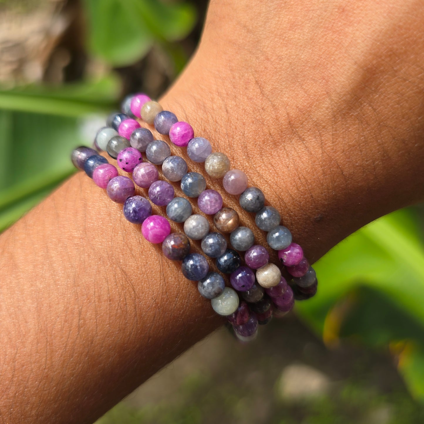 Mixed Sapphire Gemstone Bracelet