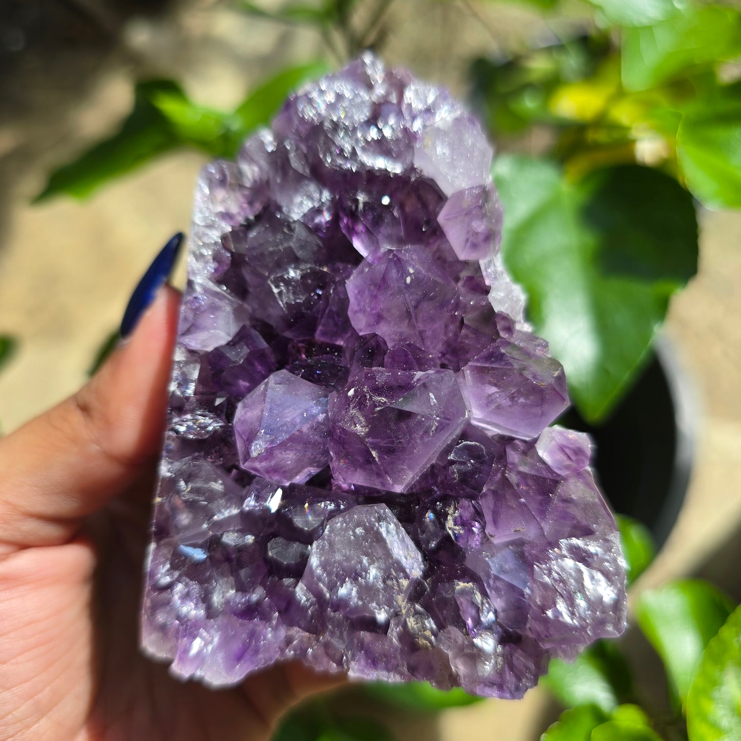 Self-Standing Amethyst Cubase Cluster No 2