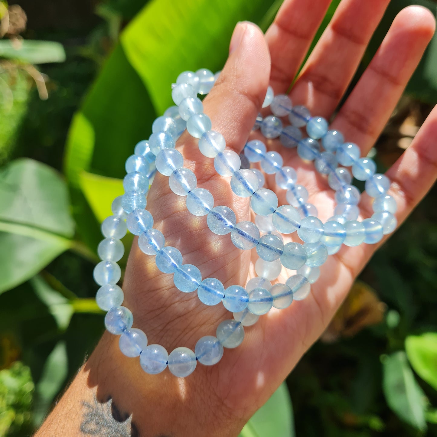 Aquamarine Gemstone Bracelet