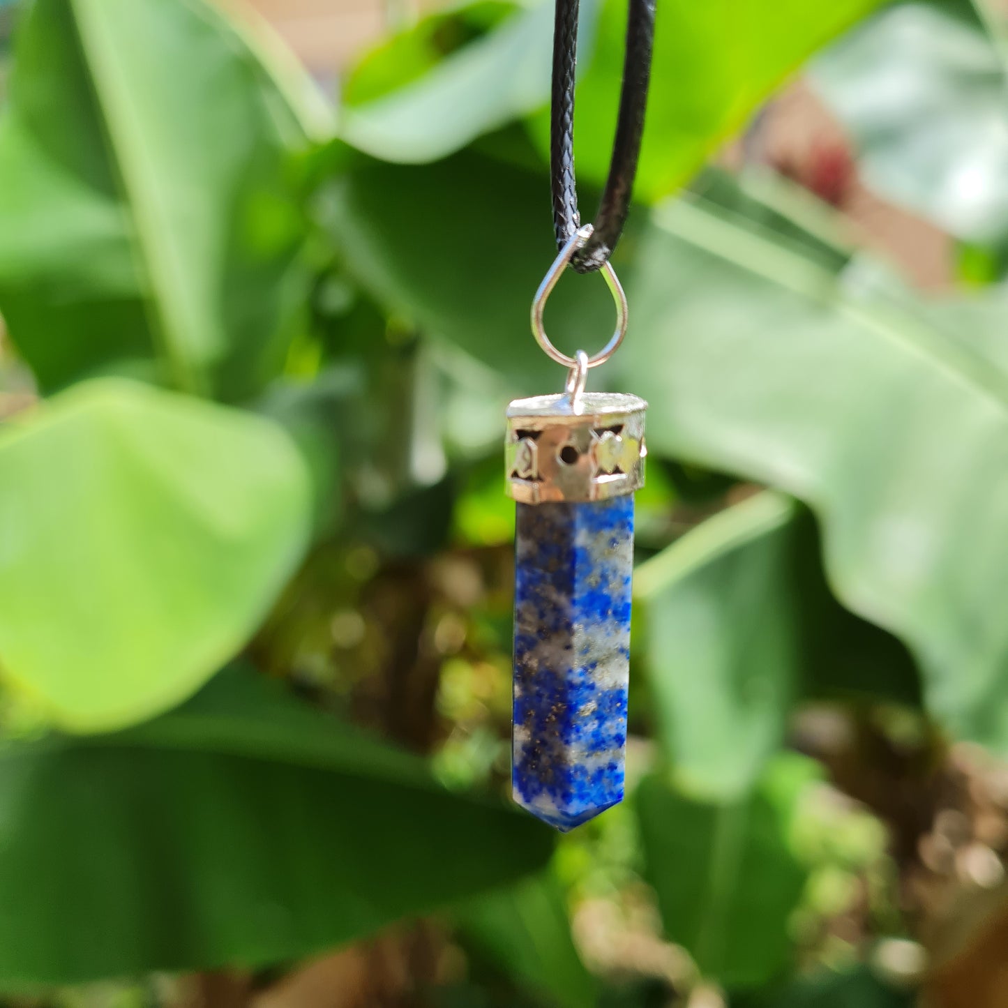 Lapis Lazuli Point Necklace