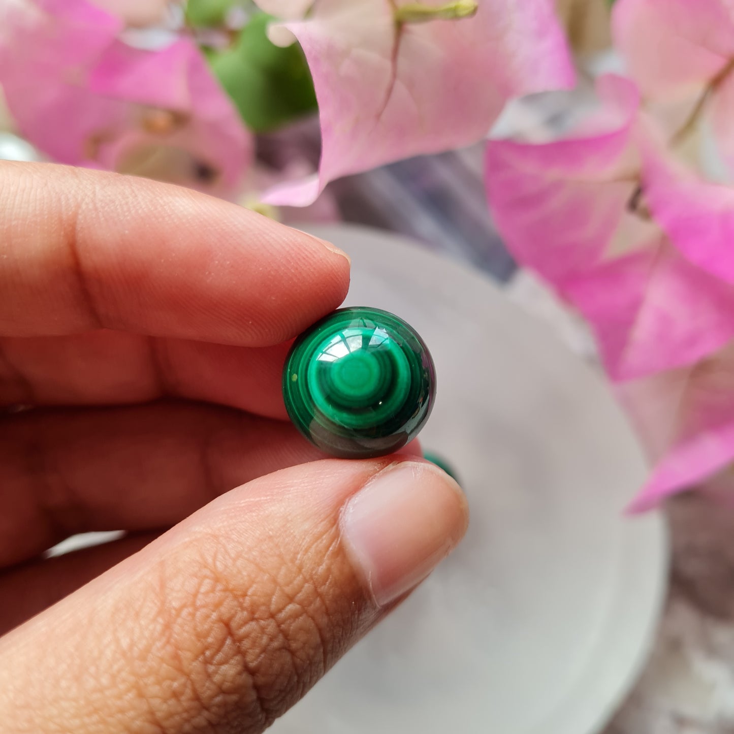 Malachite Mini Gemstone Sphere