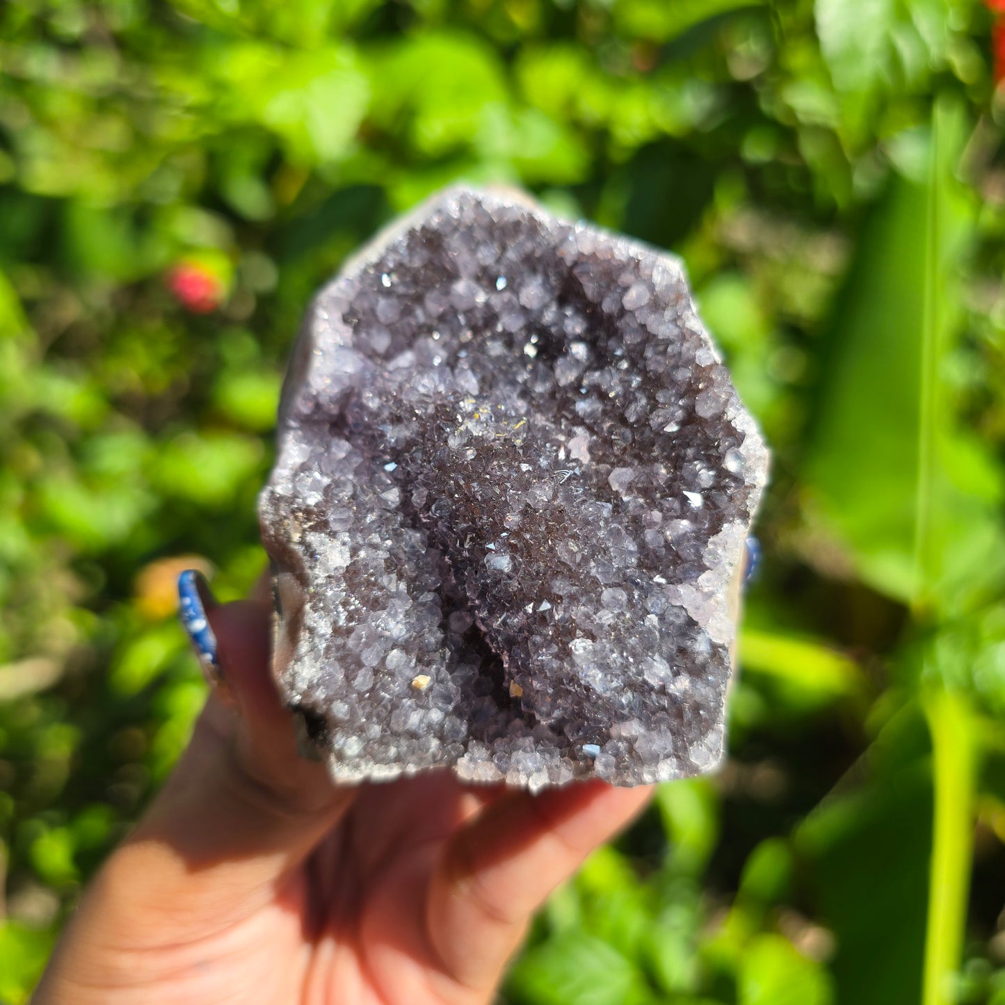 Rainbow Amethyst Cluster (Self-Standing) 171g