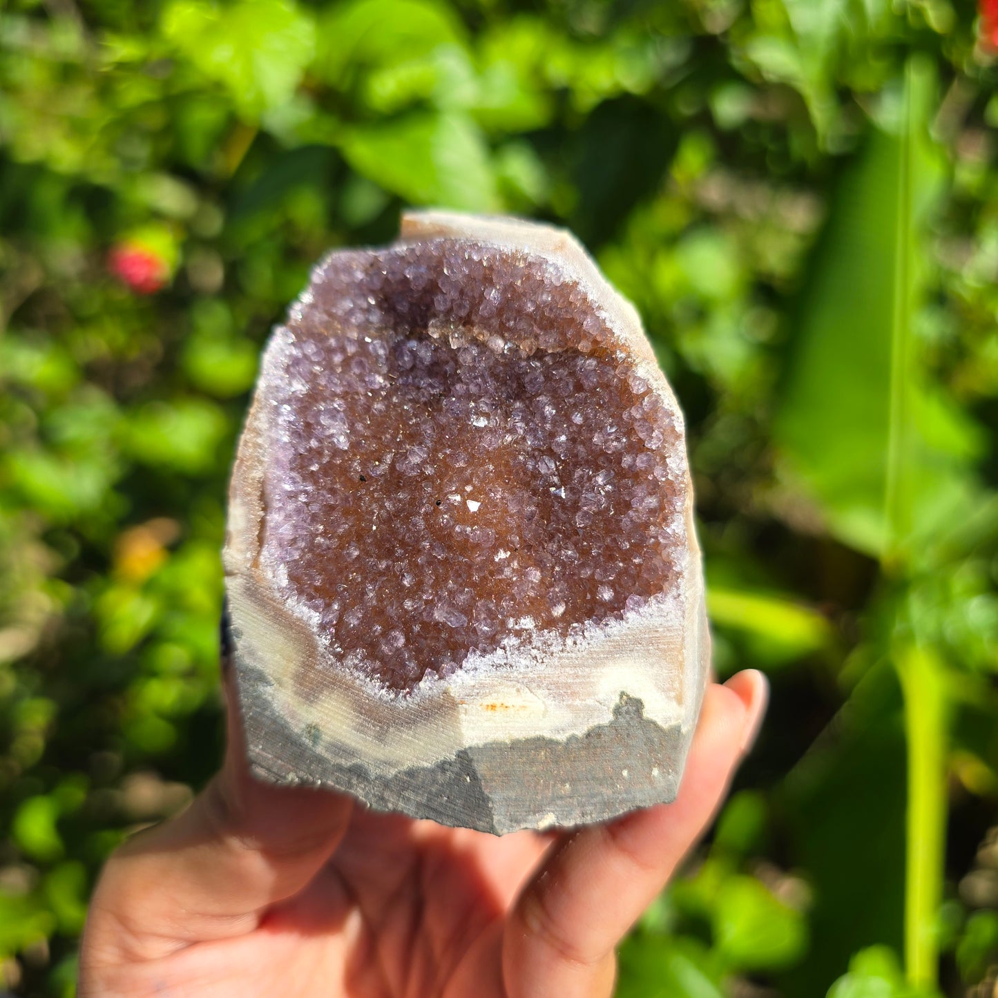 Rainbow Amethyst Cluster (Self-Standing) 169g