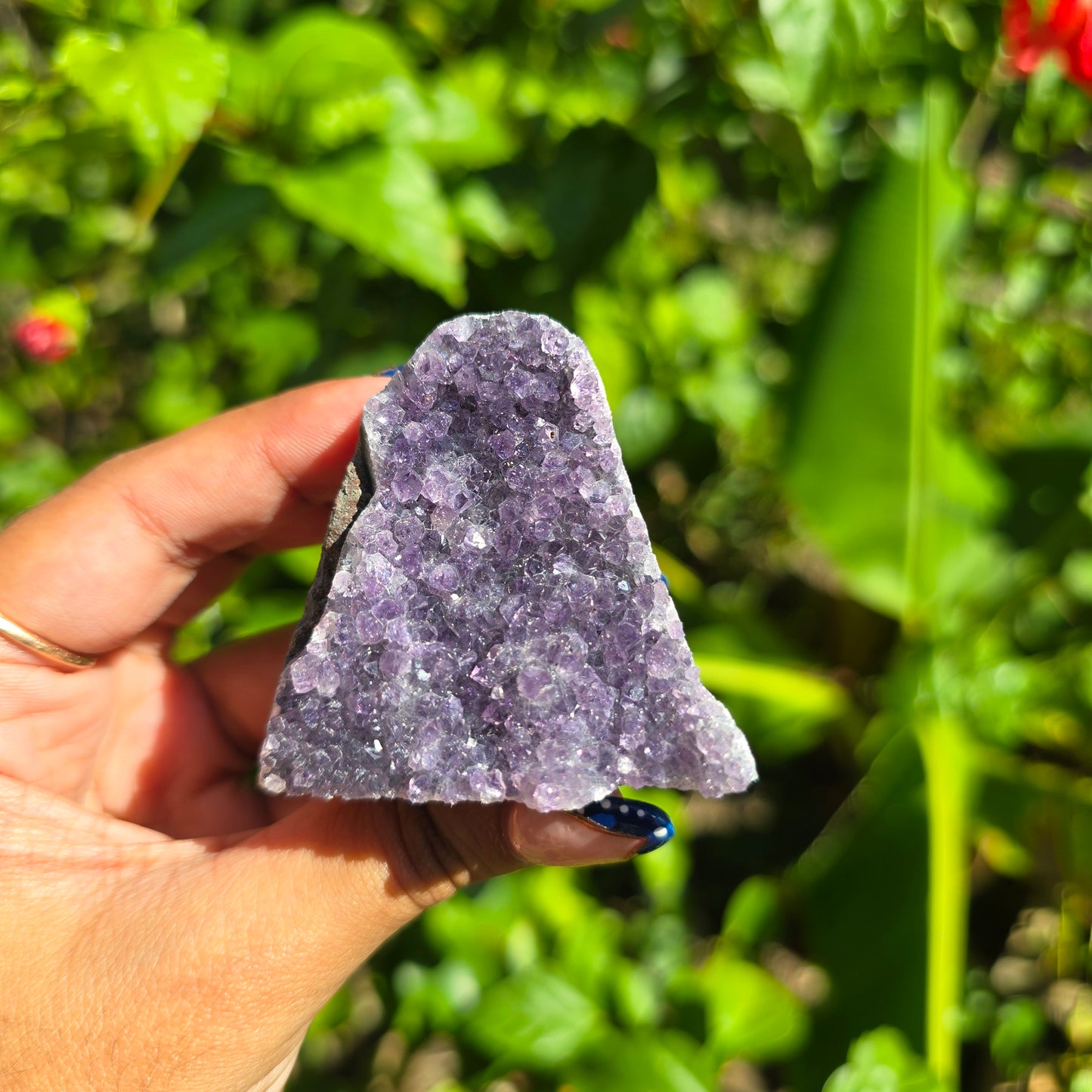 Rainbow Amethyst Cluster (Self-Standing) 85g