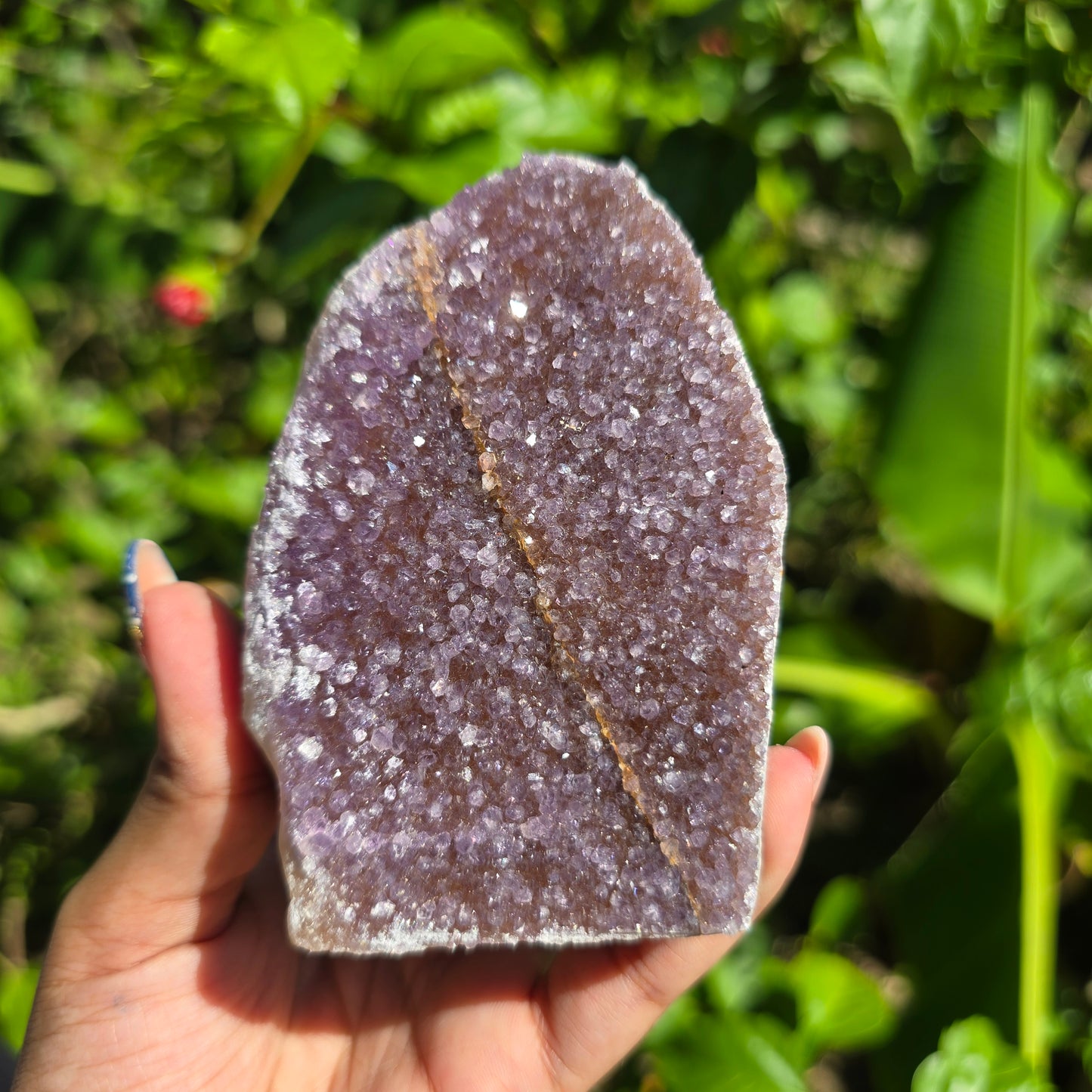 Rainbow Amethyst Cluster (Self-Standing) 268g