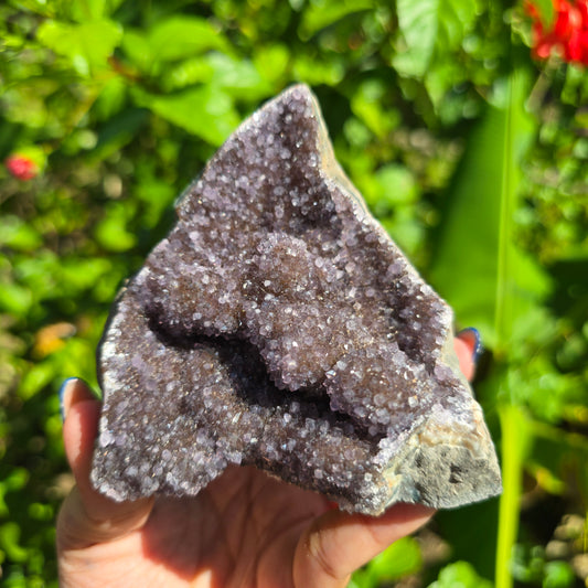 Rainbow Amethyst Cluster (Self-Standing) 429g