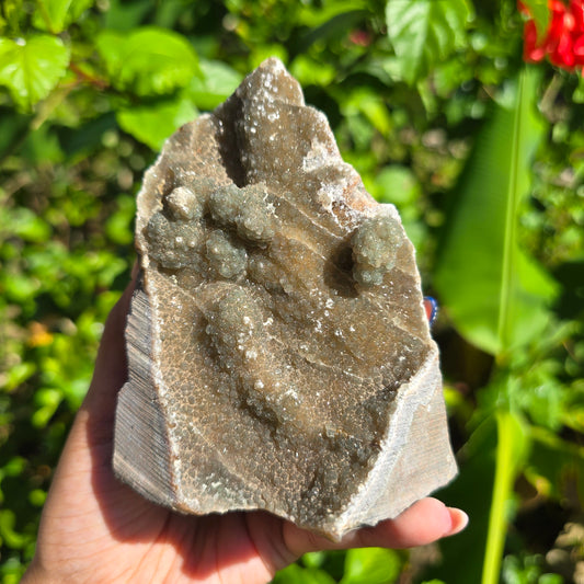 Rainbow Amethyst Cluster (Self-Standing) 571g