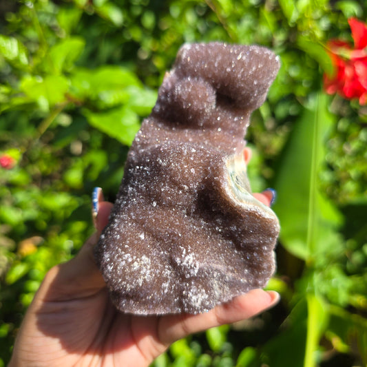 Rainbow Amethyst Cluster (Self-Standing) 413g