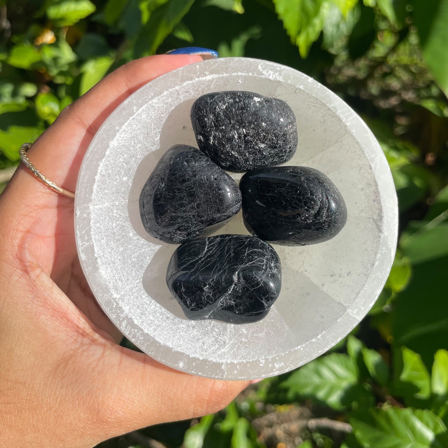 Black Tourmaline Tumbled Stone