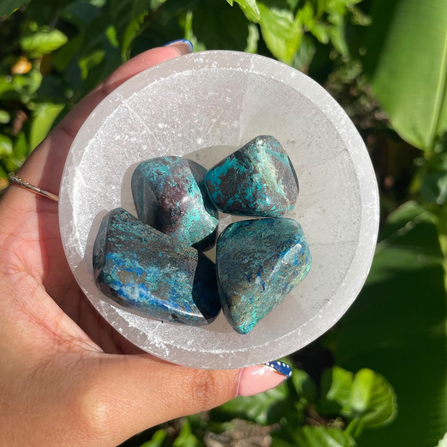 Chrysocolla Tumbled Stone
