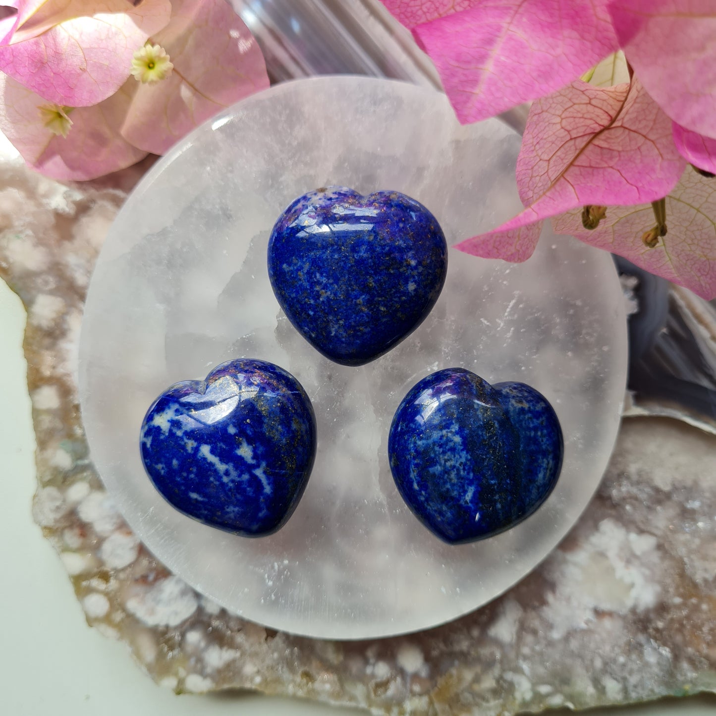 Mini Lapis Lazuli Gemstone Heart Specimen