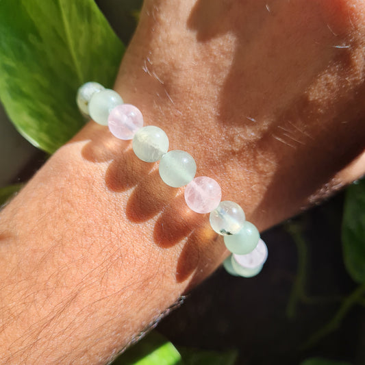 Heart Chakra Gemstone Bracelet (Anahata)