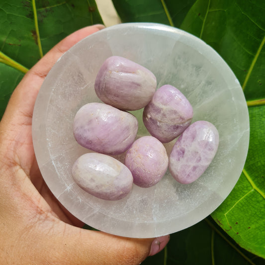 Kunzite Tumbled Stone
