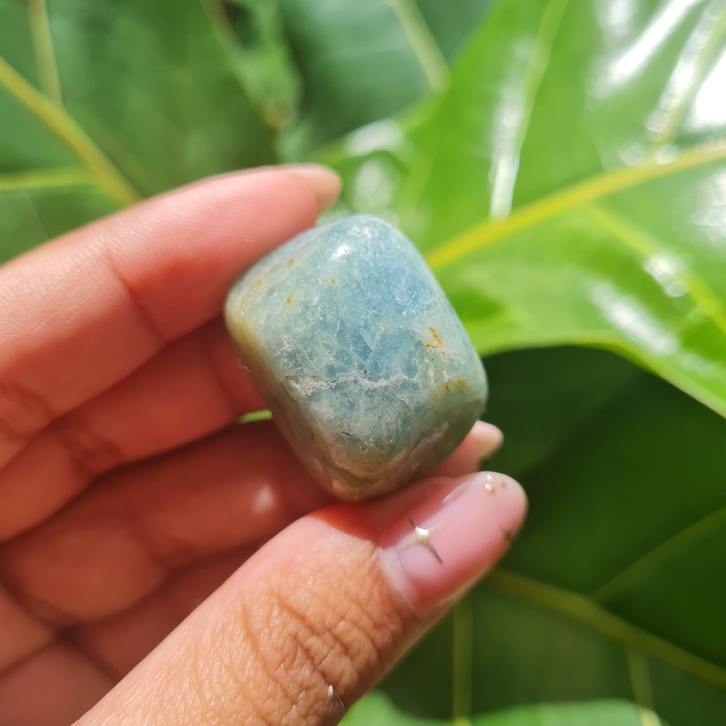 Aquamarine Tumbled Stone