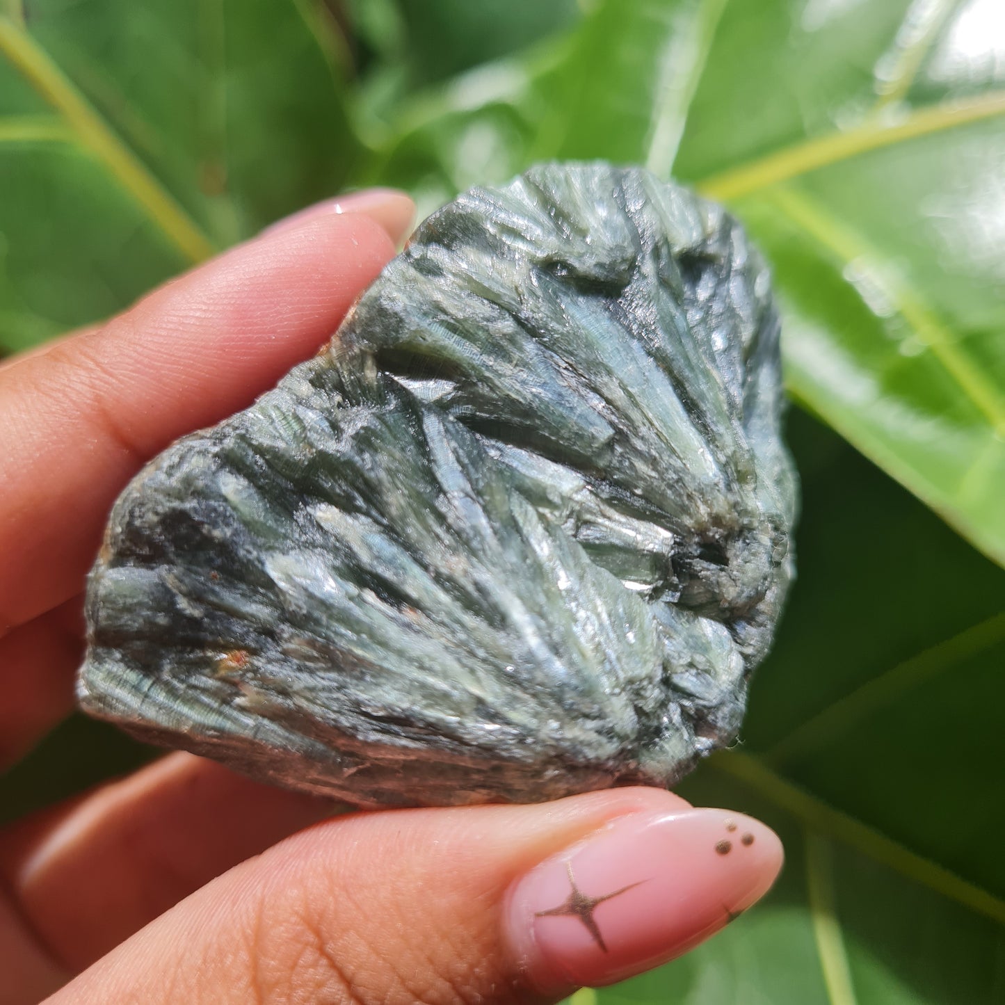 Raw Seraphinite Gemstone Chunk