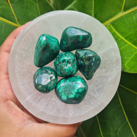 Malachite Tumbled Stone