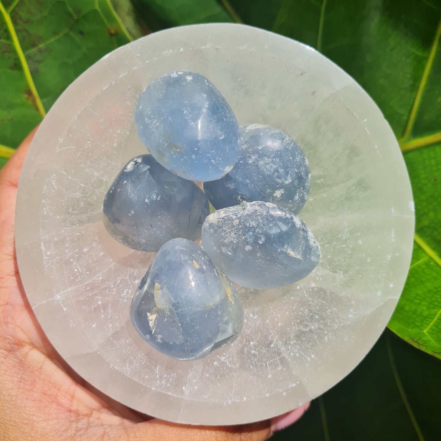 Celestite Tumbled Stone