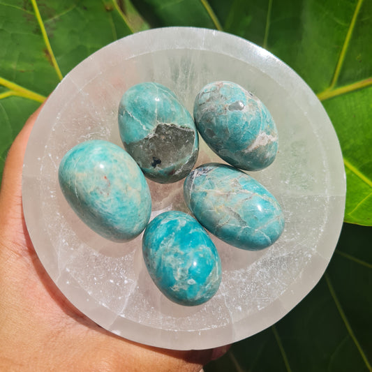 Smoky Amazonite Tumbled Stone