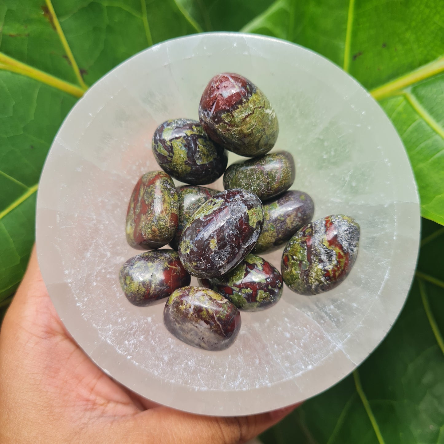 Dragon Blood Jasper Tumbled Stone