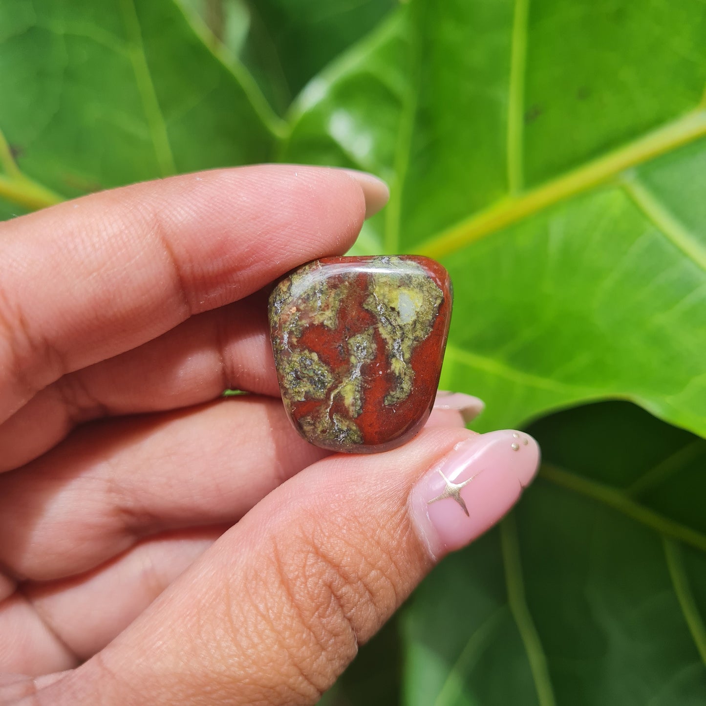 Dragon Blood Jasper Tumbled Stone