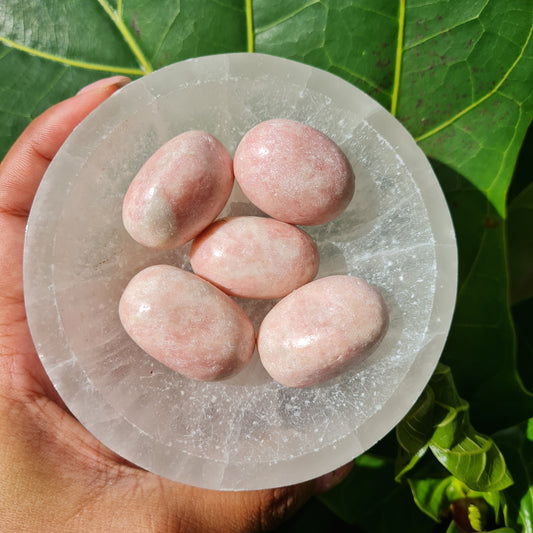 Pink Opal Tumbled Stone