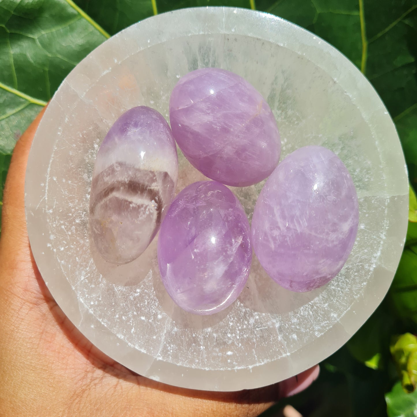 Smoky Amethyst Tumbled Stone