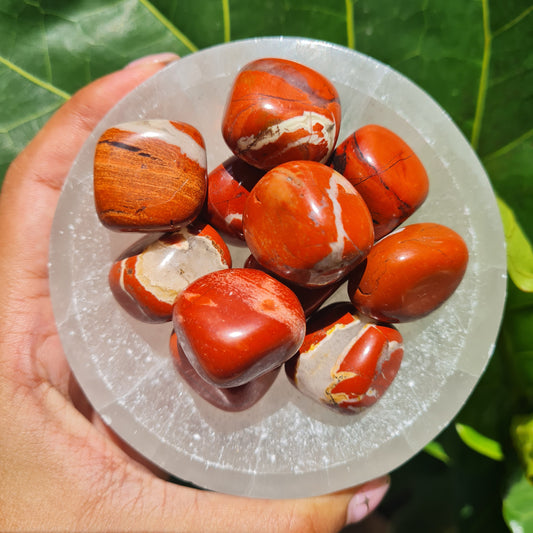 Red Jasper Tumbled Stone