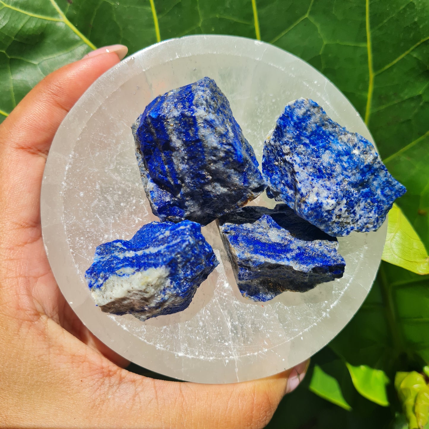 Raw Lapis Lazuli Gemstone Chunks