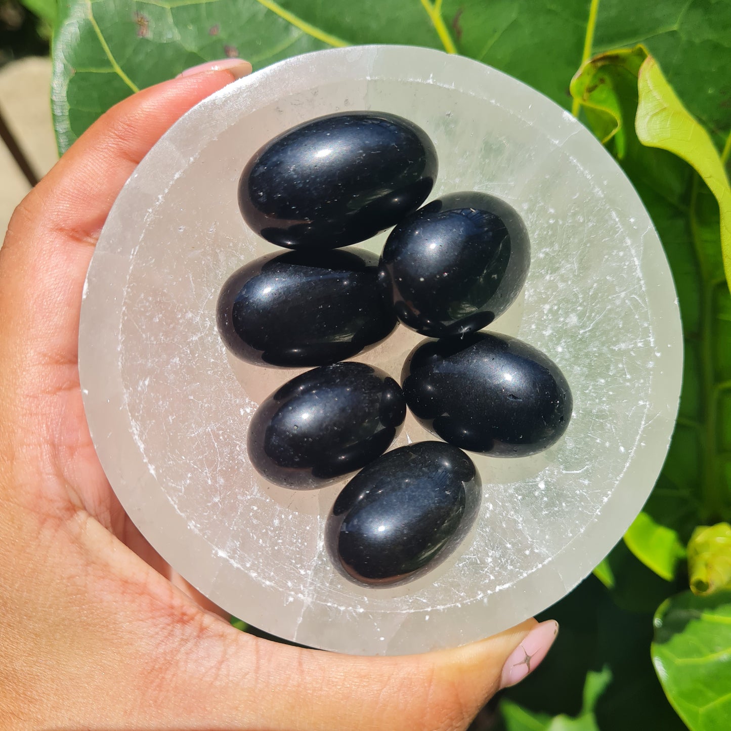 Black Obsidian Tumbled Stone