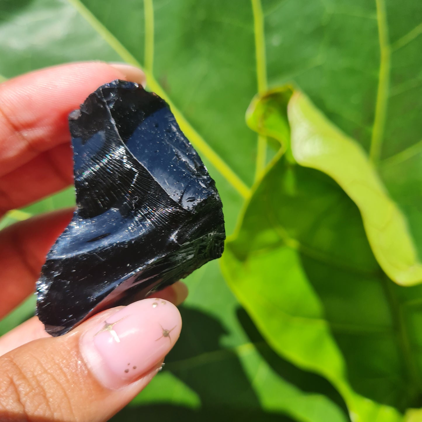 Raw Black Obsidian Chunk