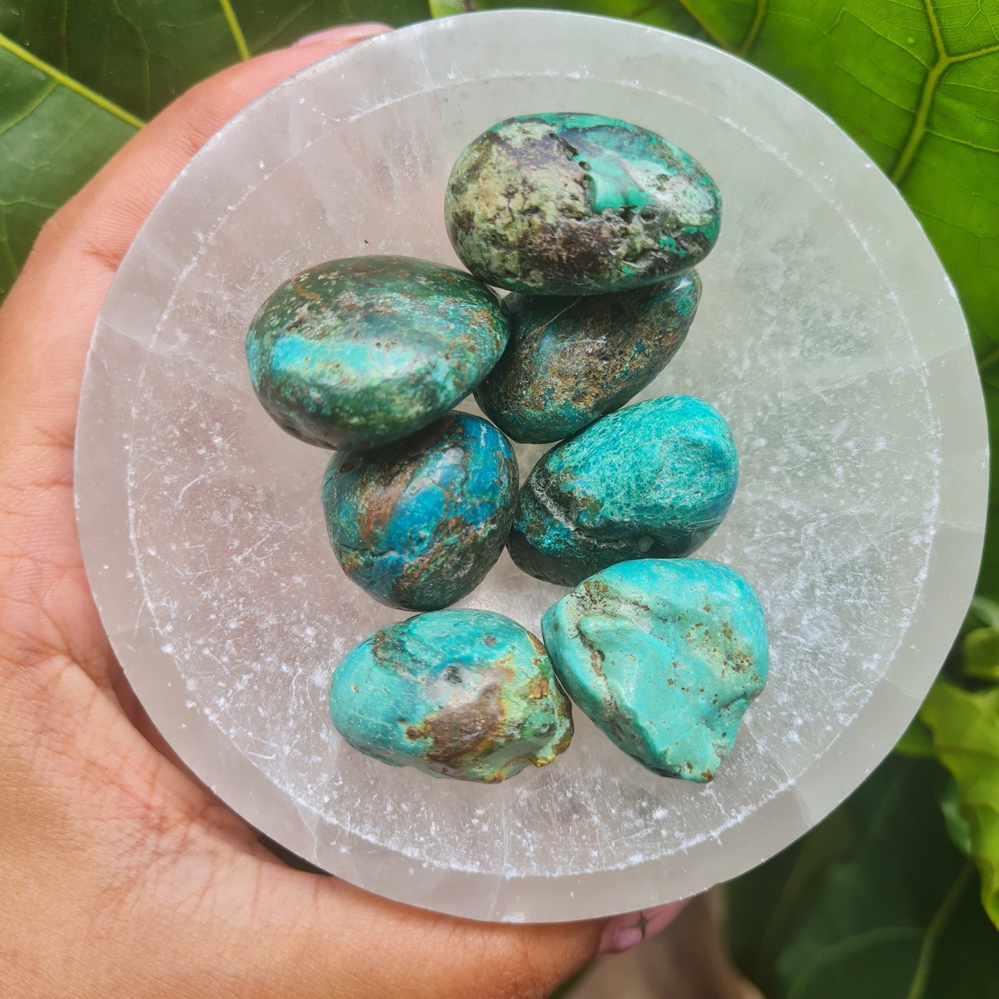 African Chrysocolla Tumble Stone