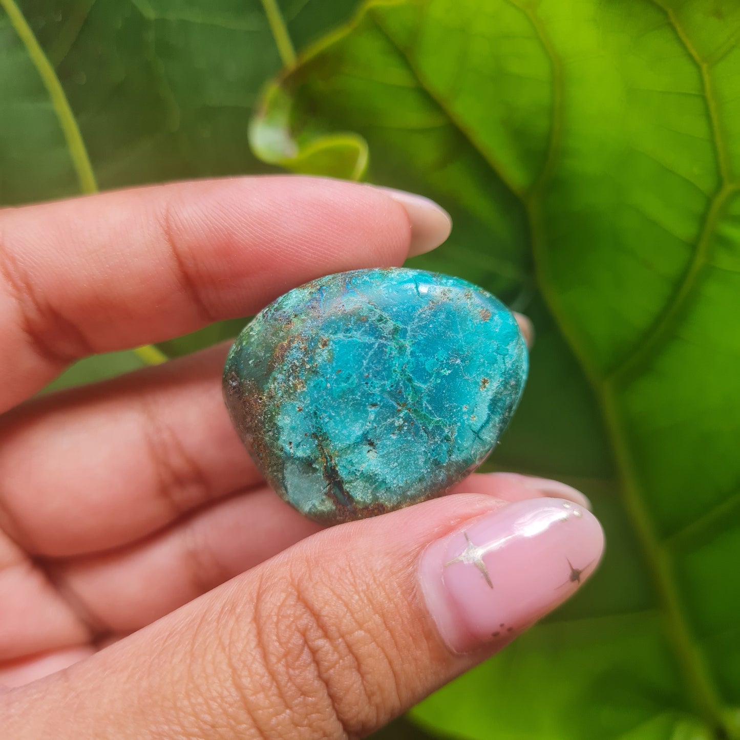 African Chrysocolla Tumble Stone