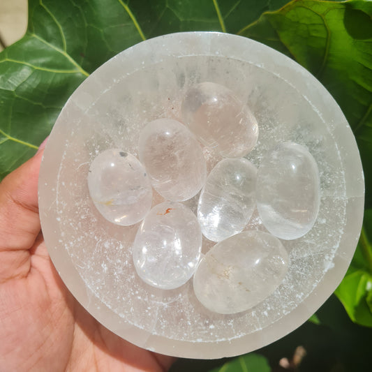 Clear Quartz Tumbled Stone