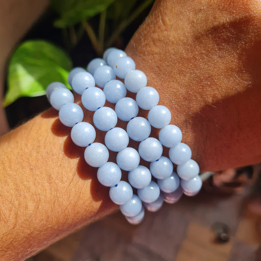 Angelite Gemstone Bracelet