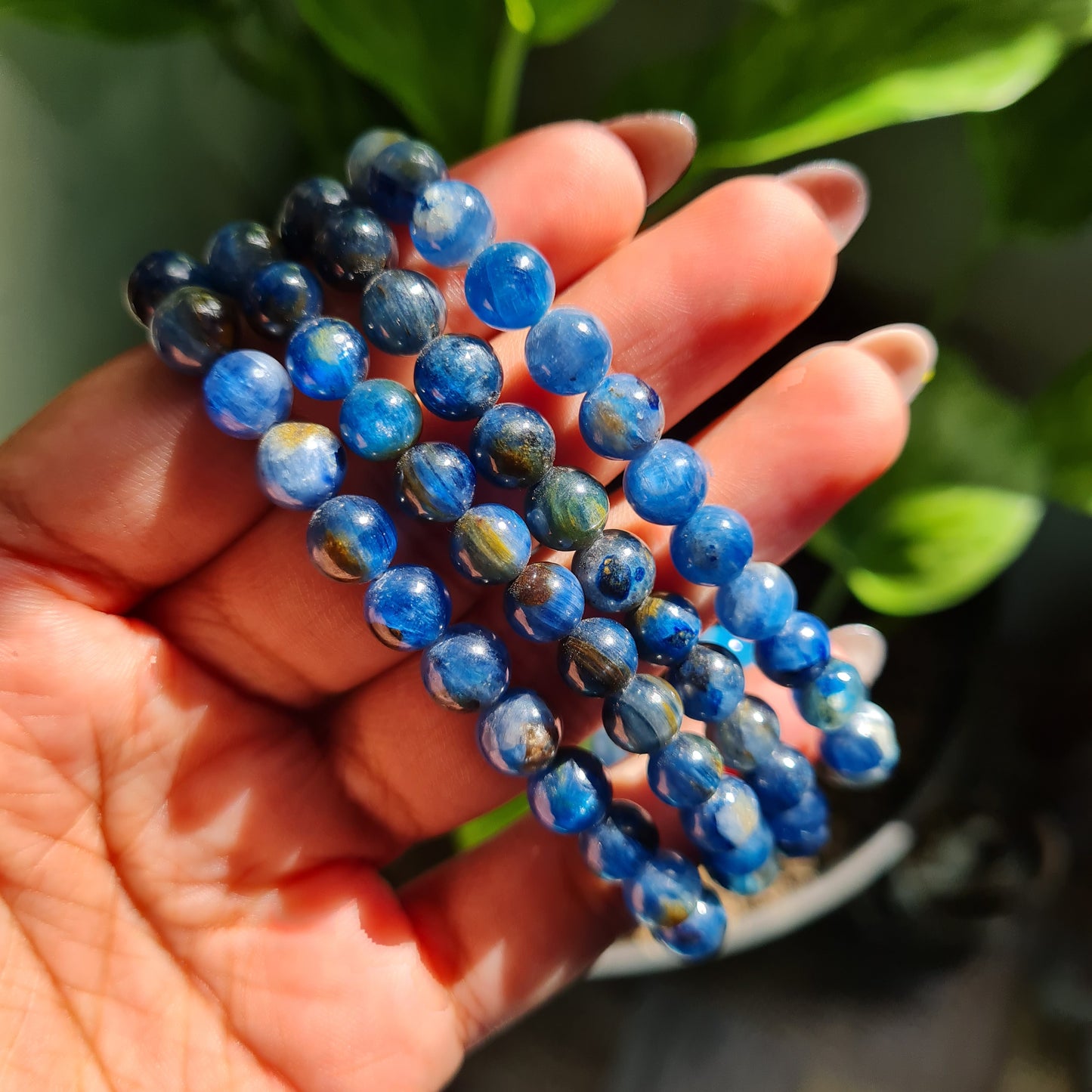 Blue Kyanite Gemstone Bracelet