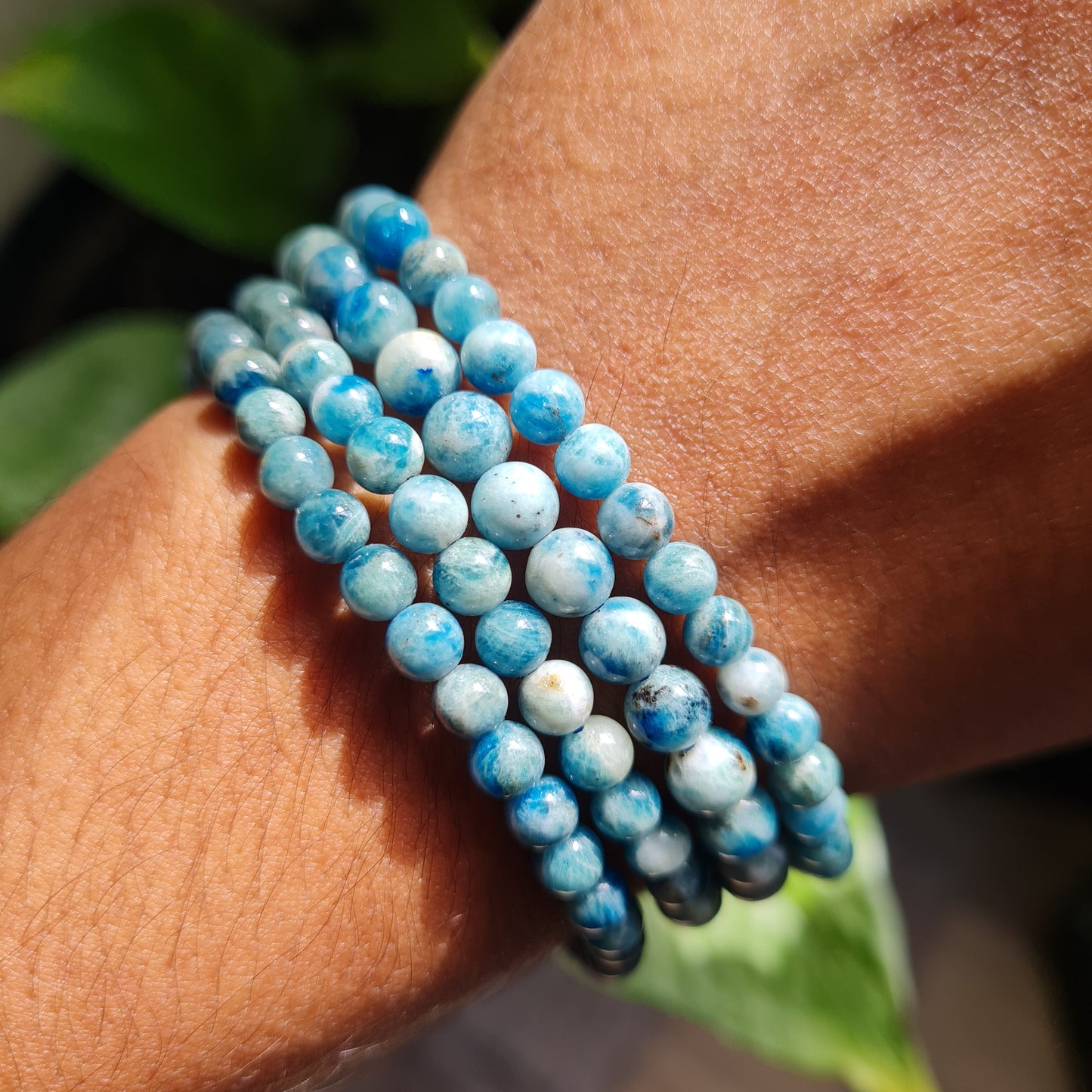 Blue Hackmanite Gemstone Bracelet