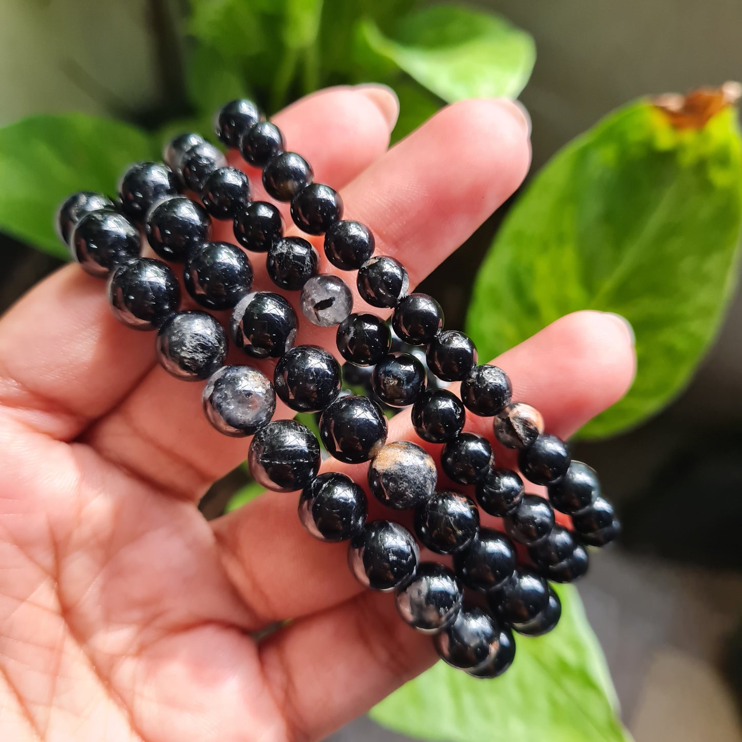 Black Tourmaline Gemstone Bracelet