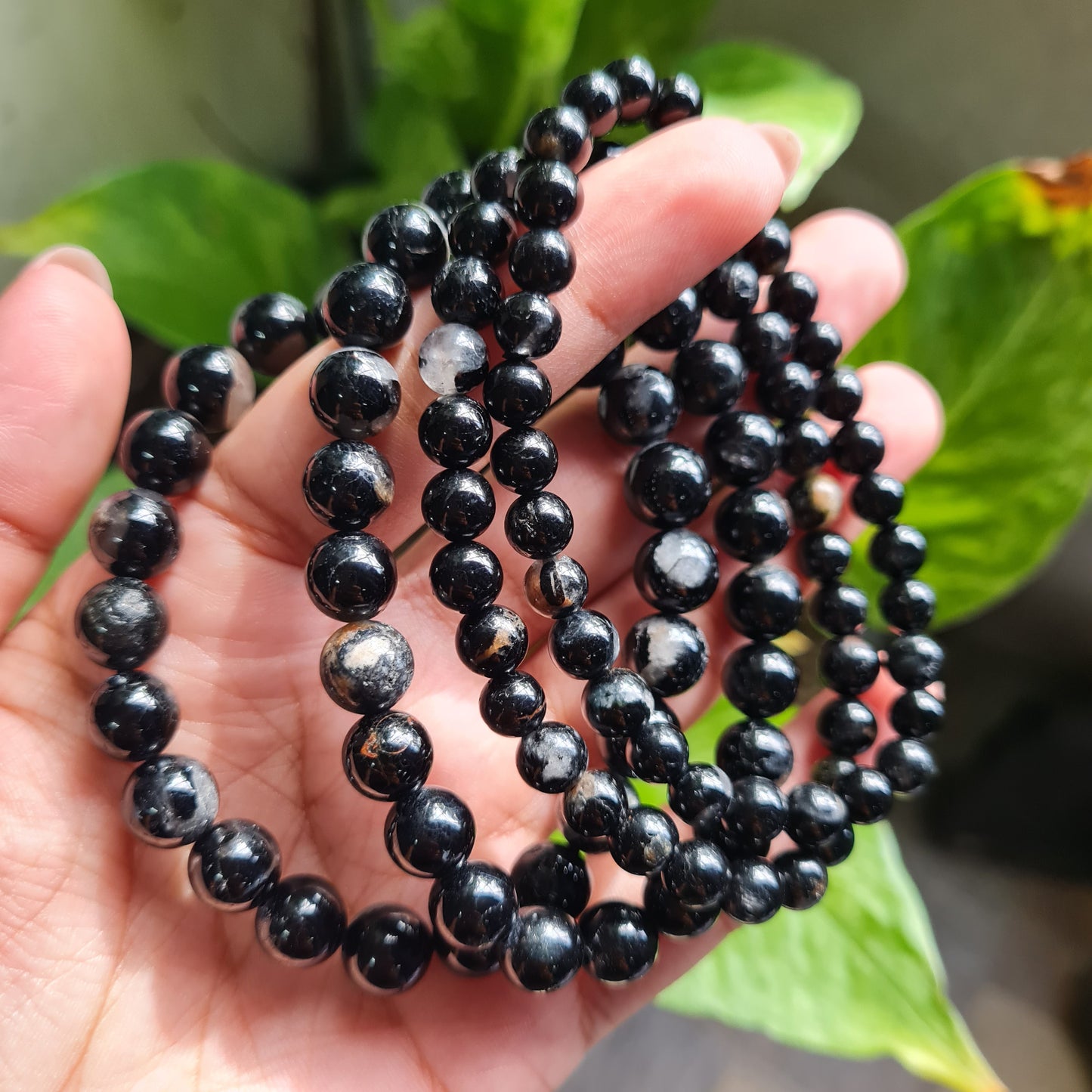 Black Tourmaline Gemstone Bracelet