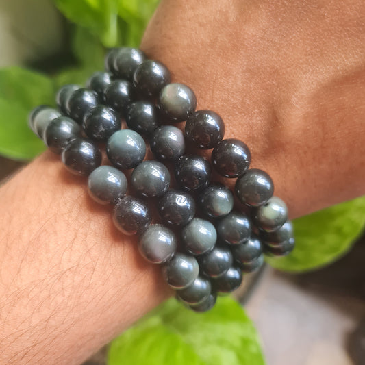 Rainbow Obsidian Gemstone Bracelet