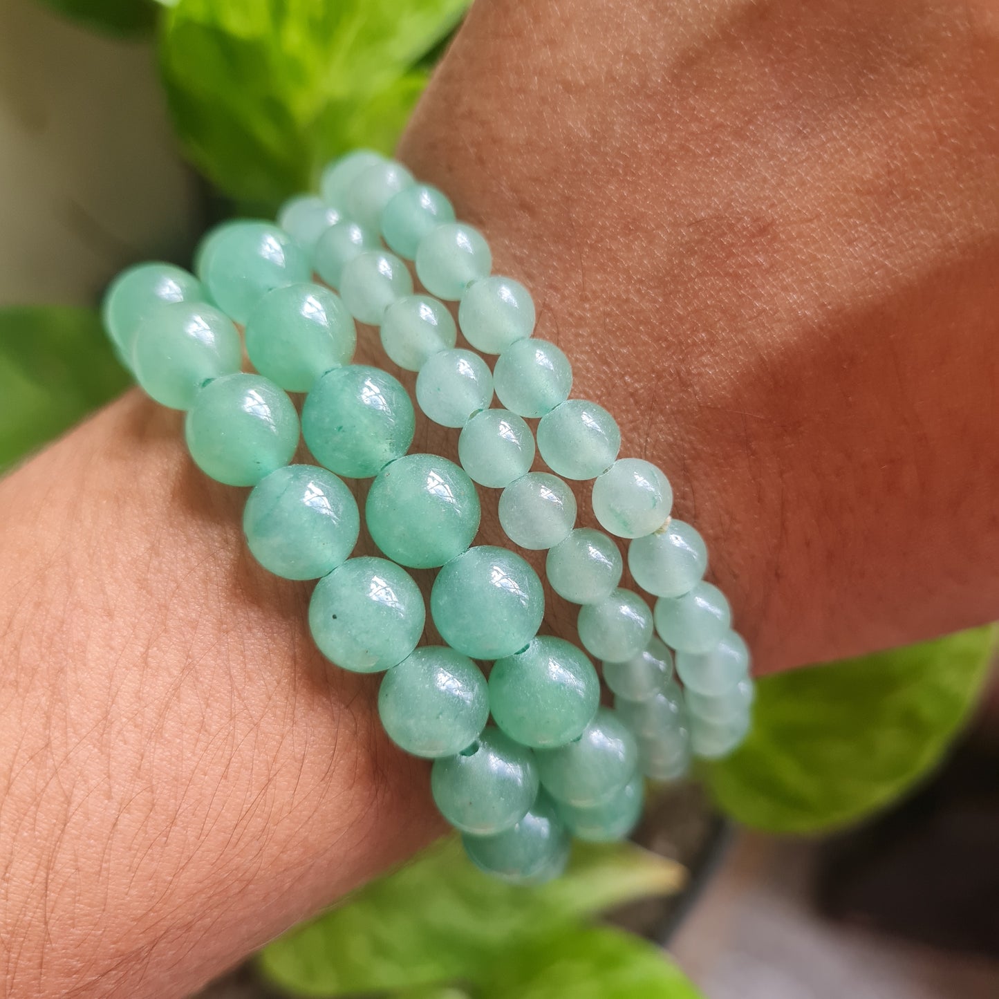 Green Aventurine Gemstone Bracelet