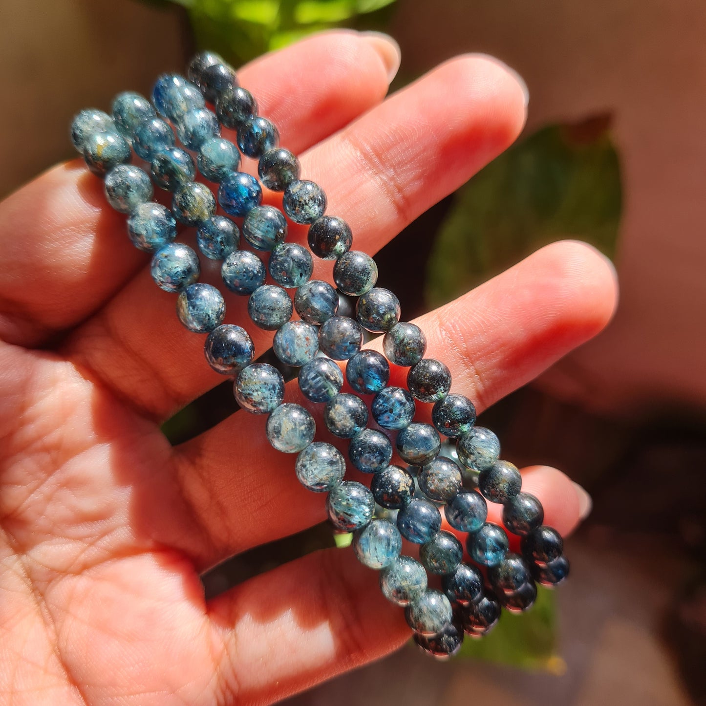 High Quality Blue Kyanite Gemstone Bracelet