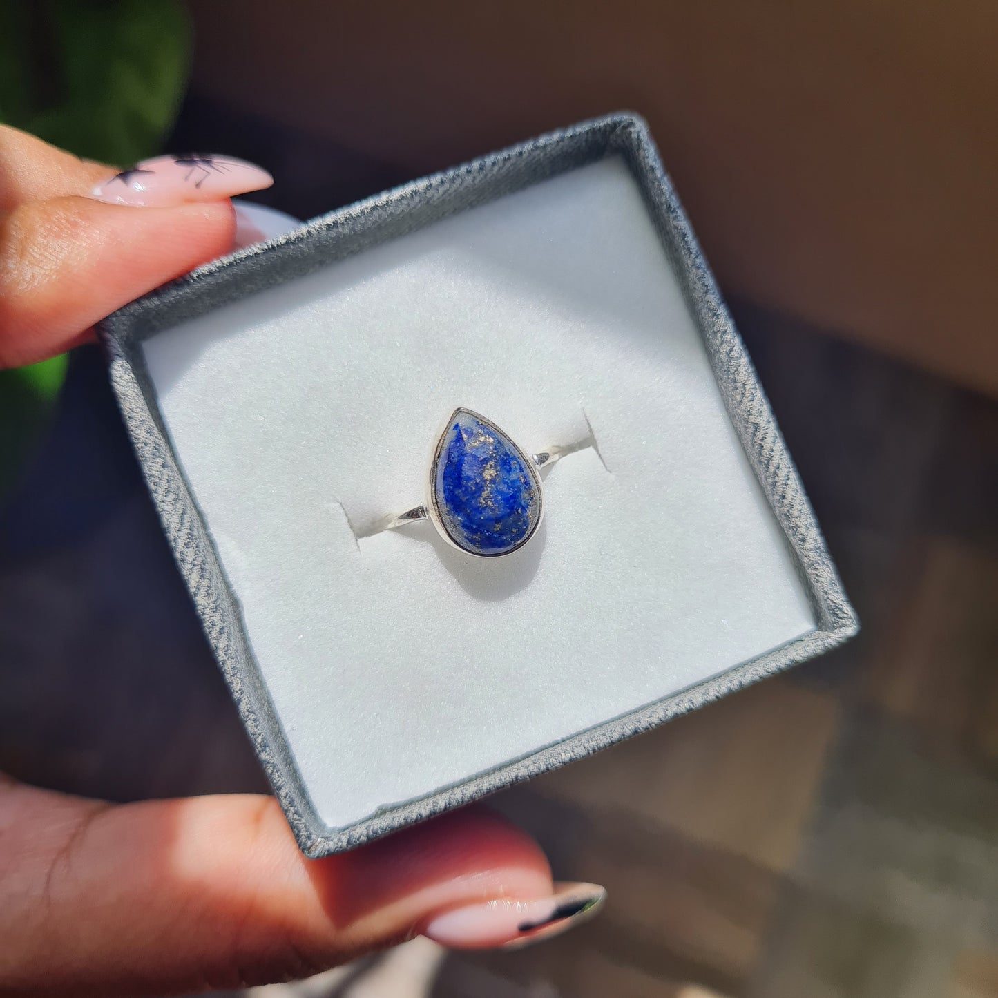 Lapis Lazuli Ring - Size 4.5
