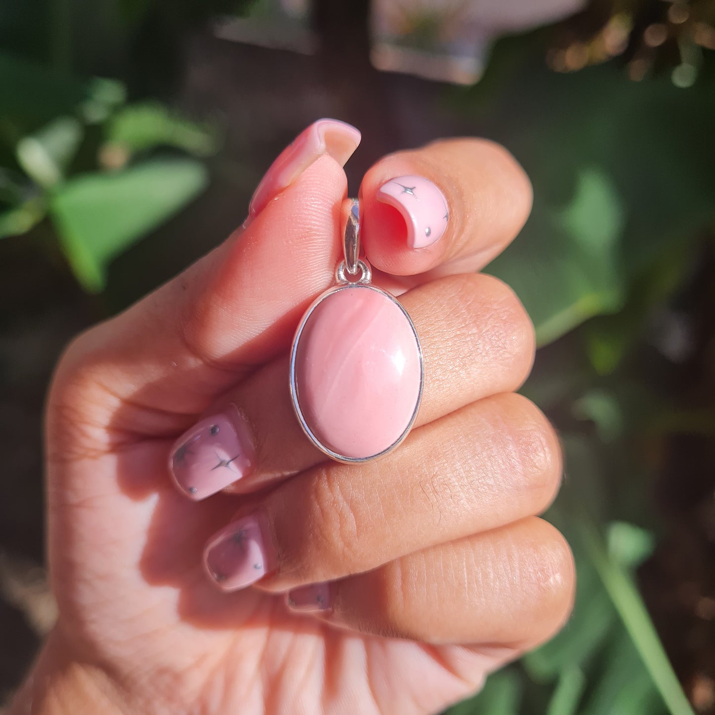 Pink Opal Pendant