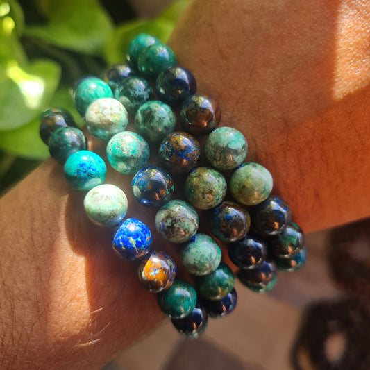 Chrysocolla Gemstone Bracelet