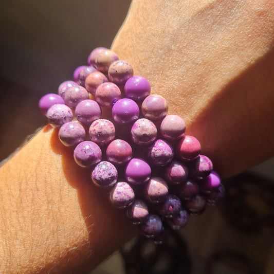 Phosphosiderite Gemstone Bracelet