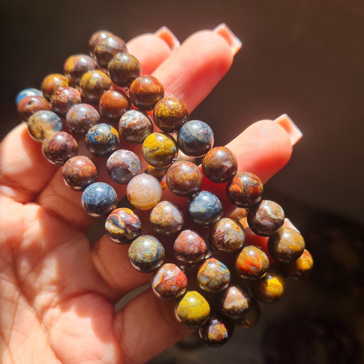 Pietersite Gemstone Bracelet