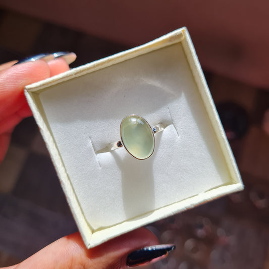 Prehnite Ring - Size 5